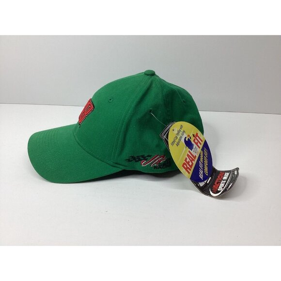 Bobby Labonte NASCAR Racing Hat Men's L/XL Green Real Fit Vintage 36 Wildcat - Picture 2 of 6